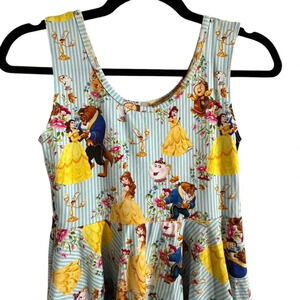 Wild Rich Kids Twirl Dress Girl's Size 13/14 beauty and the beast Belle